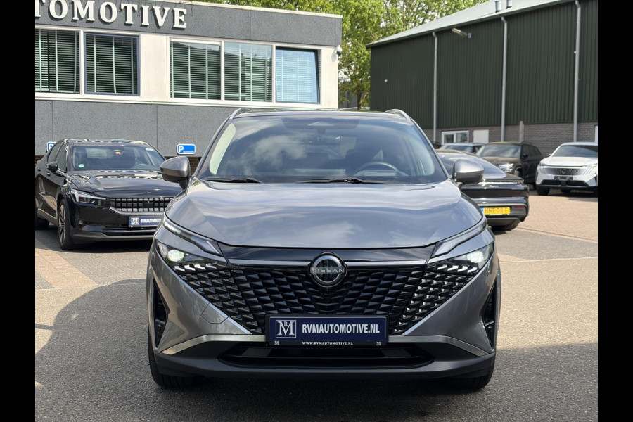 Nissan QASHQAI 1.3 MHEV Xtronic N-Connecta FABRIEKSGARANTIE| STOEL + STUURVERWARMING| VOORRUITVERWARMING| ELEKTRISCHE ACHTERKLEP| HEAD-UP DISPLAY| PANORAMADAK| ADAPTIVE CRUISE CONTROL| DODE HOEK SENSOR| 360 CAMERA|