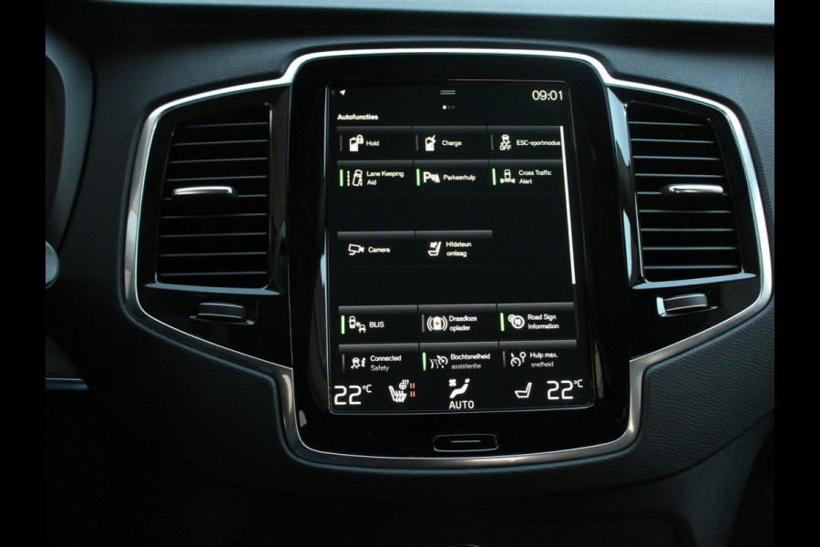 Volvo XC90 2.0 T8 Recharge 391pk AWD Inscription Expression Luchtvering Trekhaak Navigatie Camera 360 Climate Control