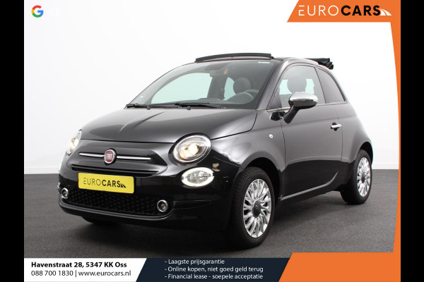 Fiat 500C 1.0 Hybrid Bellavita Navigatie Climate Control Apple Carplay/Android Auto Dab Digitale Cockpit Parkeer sensoren