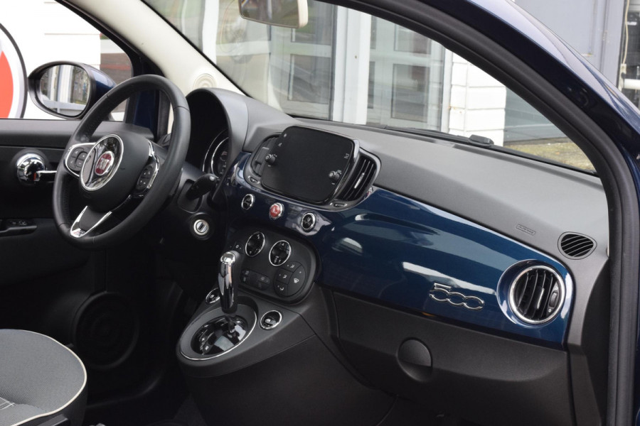 Fiat 500 80pk Turbo Lounge|Automaat|Carplay|Unieke km!