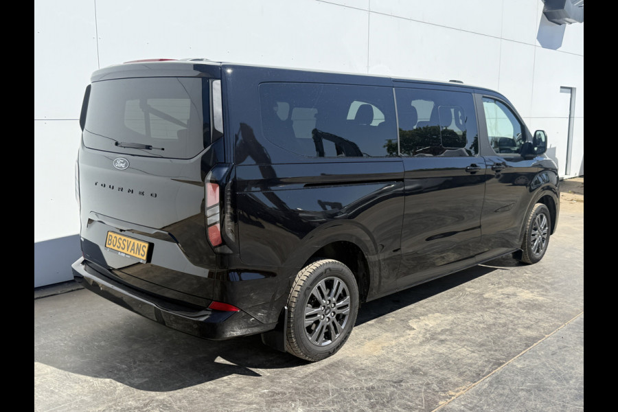 Ford Tourneo Custom 233PK PHEV Automaat Ex BTW/Ex BPM Titanium 9-Personen LED Lichtmetalen Velgen PDC Leren stoelen Carplay Camera Parkeersensoren Cruise Control