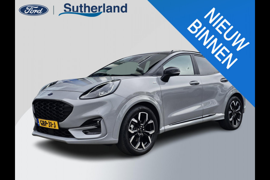 Ford Puma 1.0 EcoBoost Hybrid ST-Line X Half leder | Stoelverwarming | Voorruitverwarming | Lane assist | Led koplampen | Virtual cockpit | B&O geluid etc.