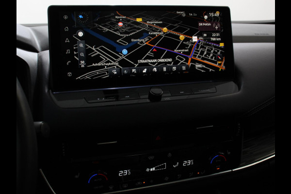 Nissan QASHQAI 1.3 MHEV Xtronic Tekna Plus Automaat Navigatie Apple Carplay/Android Auto Parkeersensoren 360 camera Adaptive cruise control Panoramadak Elektrische achterklep Elektrische bestuurderstoel Stoel-en stuurverwarming Ledverlichting Climate Control