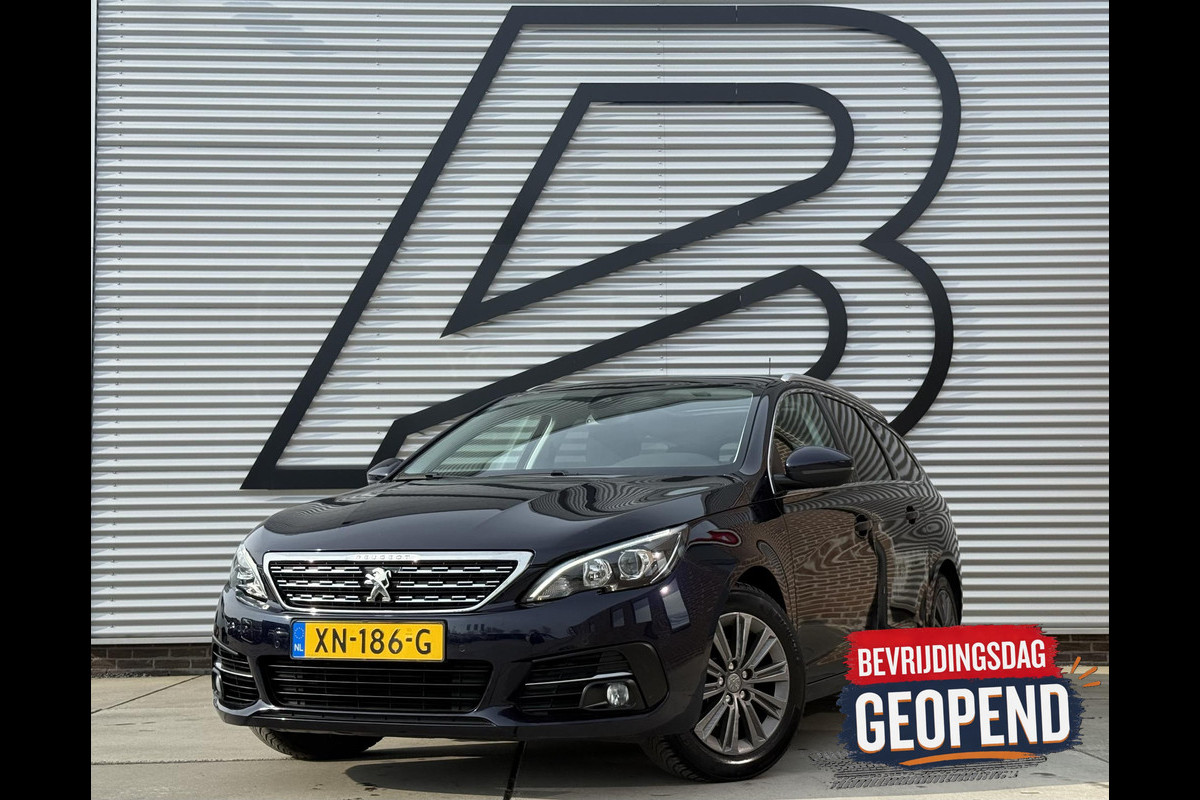 Peugeot 308 SW 1.2 PureTech Allure 2e Eigenaar|Navi|Clima|Pano|Cruise|Carplay|PDC V+A|D-riem vv in 2024|N.A.P|APK tot 02-2027
