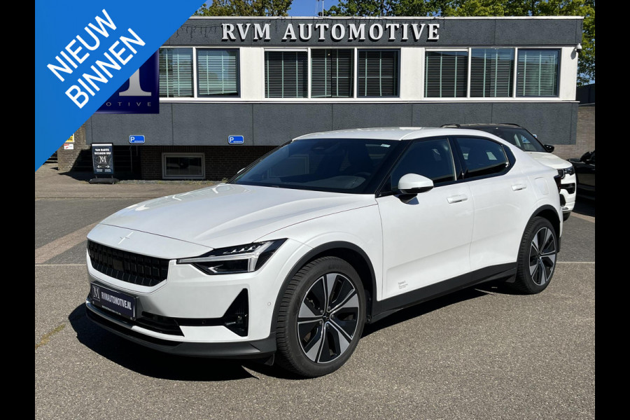 Polestar 2 Long Range Single Motor 78 kWh | ELEK. STOEL MET MEMORY| DODE HOEK SENSOR| STOELVERWARMING| ELEK. ACHTERKLEP| 360 CAMERA| ADAPTIVE CRUISE CONTROL