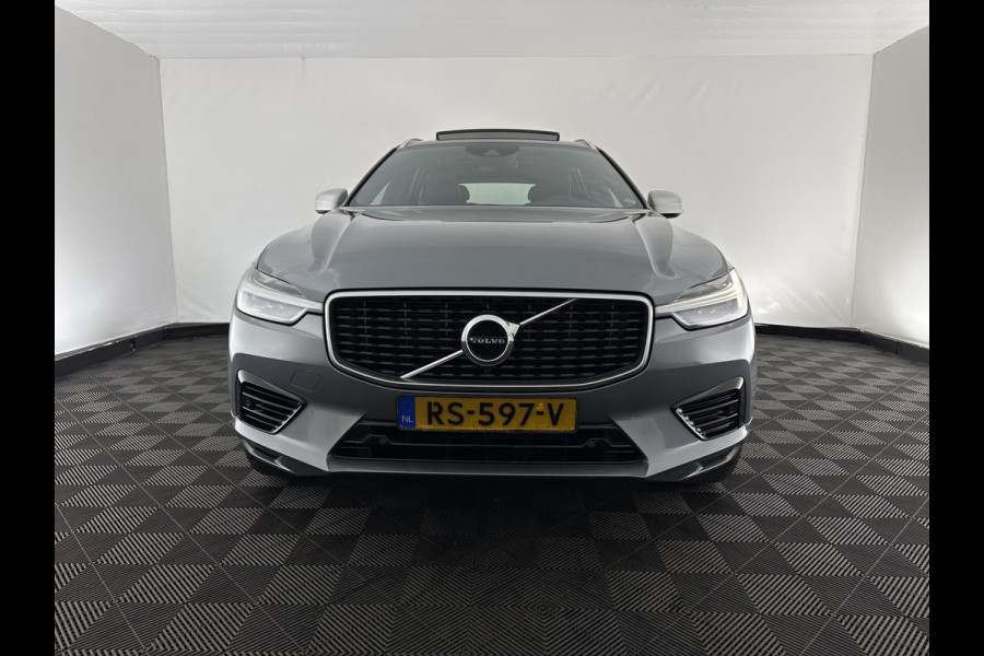 Volvo XC60 2.0 T8 Twin Engine AWD R-Design (INCL.BTW) *PANO | LEATHER-MICROFIBRE | FULL-LED | KEYLESS | AIR-SUSPENSION | HEATED-SPORTSEATS | DIGI-COCKPIT | CAMERA | NAVI-FULLMAP | ECC | PDC | CRUISE | 21''ALU | TOWBAR*
