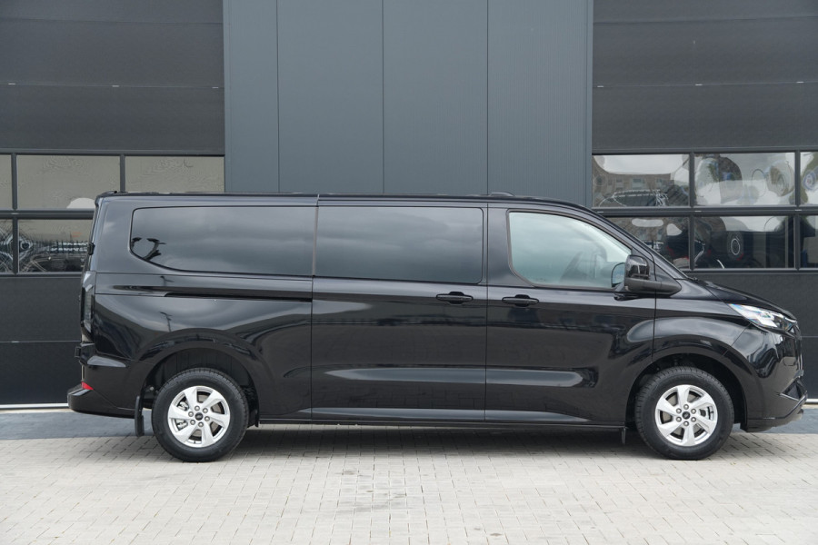Ford Transit Custom 340 2.5 PHEV L2H1 Limited 232pk 9 Zits - Keyless - ACC - Blindspot - Camera - Carplay - Navi - Prijs excl. BTW - Rijklaar