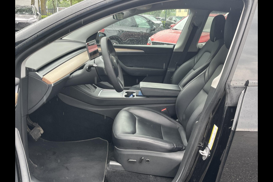 Tesla Model Y Long Range AWD 75 kWh SOH 96%| ACCU EN AANDRIJFLIJN GARANTIE T/M 09-2031 OF 192.000KM |BTW|  ELEKTRISCHE STOELEN| STOEL + STUURVERWARMING| ACHTERBANK VERWARMD