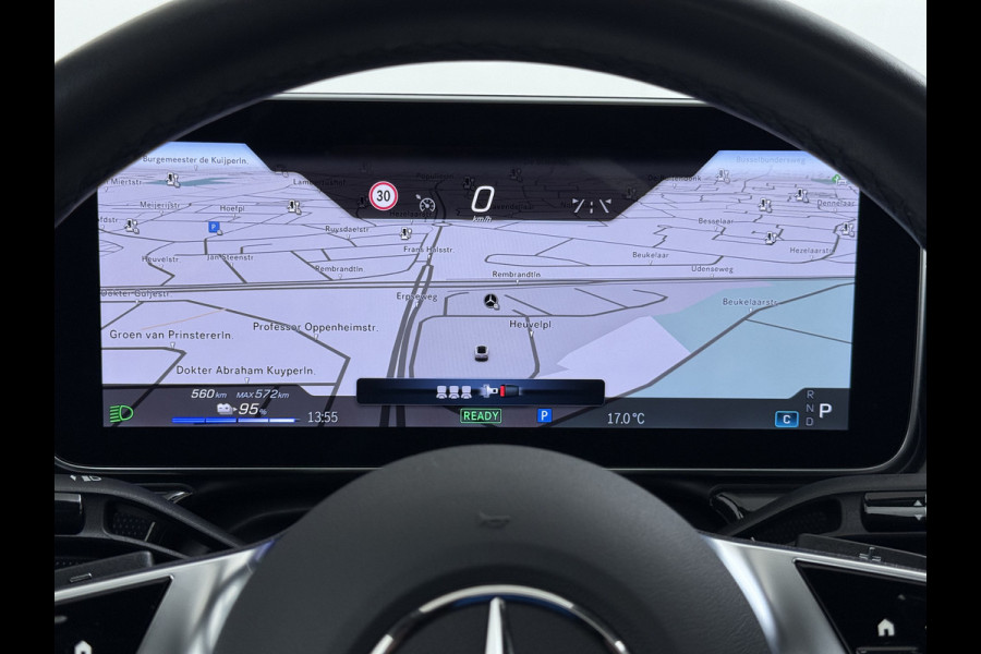 Mercedes-Benz EQE 300 Business Edition 98kWh Pano.schuifdak Warmtepomp Leder Camera Stoelverwarming Apple Carplay Android Auto Navi Ecc Pdc Elek.Stoelen Lmv 19" Led DAB Rijstrooksensor Accugarantie tot 28-3-2034/250.000km 1e Eigenaar Origineel Nederlandse Auto