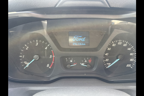 Ford Transit 2.0 TDCI 130PK L2H2 Airco Cruise Control Parkeersensoren Stoelverwarming Zwaailampen Kastwand Inbouw