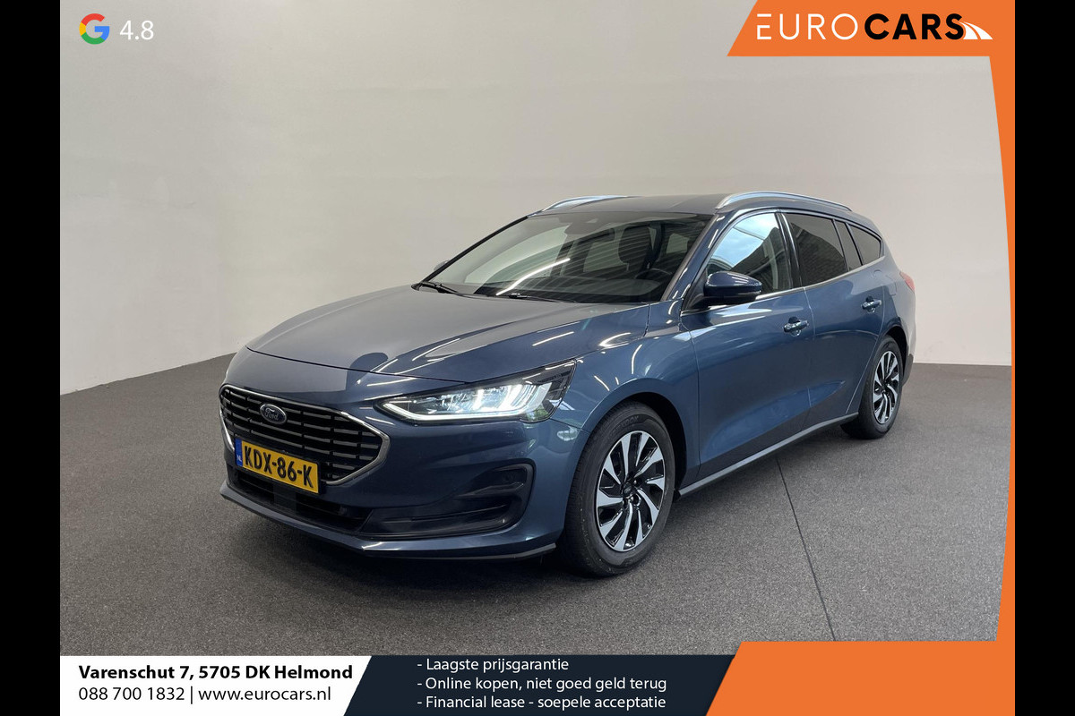 Ford FOCUS Wagon 1.0 EcoBoost 155pk Aut. Hybrid Titanium X Airco ECC Trekhaak Navi Carplay PDC VA+Camera Full LED Comfortstoelen Stoel/stuurwielverwarming