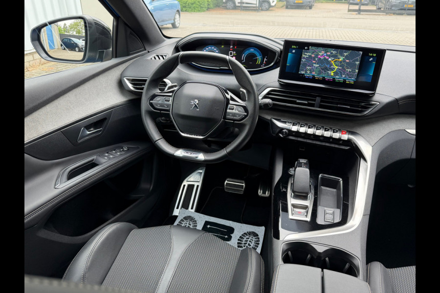 Peugeot 3008 1.6 HYbrid 225 GT Pack Business | Navigatie |Camera | Cruise | Clima | Trekhaak | 18".