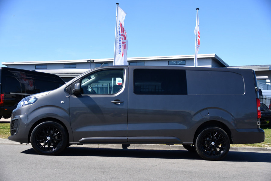 Citroën Jumpy 2.0 BlueHDI 120 L3 PB Edition Cruise, Carplay, Sensoren, 120pk, Automaat, Multimedia, Trekhaak, 6 zits, Uniek!