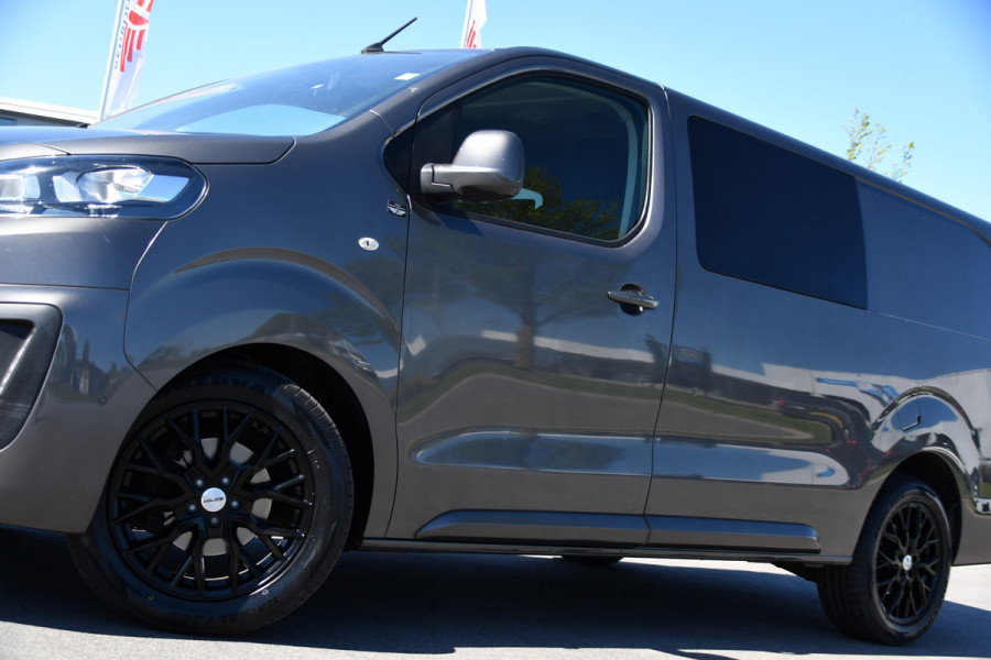 Citroën Jumpy 2.0 BlueHDI 120 L3 PB Edition Cruise, Carplay, Sensoren, 120pk, Automaat, Multimedia, Trekhaak, 6 zits, Uniek!