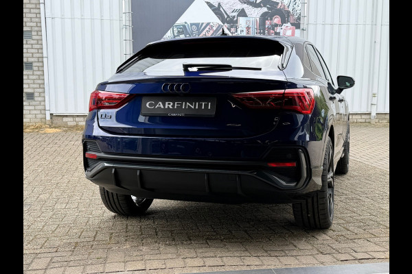 Audi Q3 Sportback 45 TFSI e S Edition 245 Pk | Navigatie | Voll Leder | ACC | Clima | Camera | 20"Licht metaal.