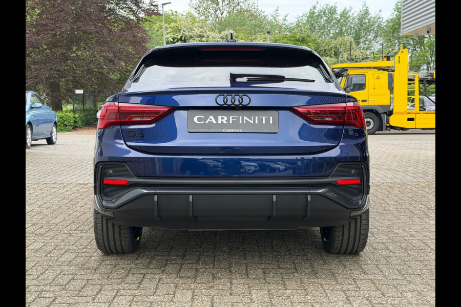 Audi Q3 Sportback 45 TFSI e S Edition 245 Pk | Navigatie | Voll Leder | ACC | Clima | Camera | 20"Licht metaal.