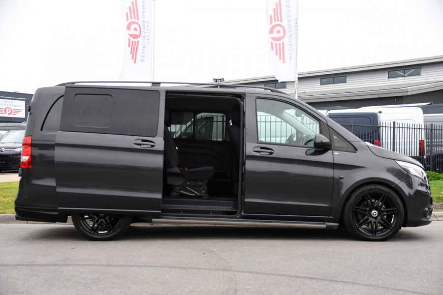 Mercedes-Benz Vito 119 CDI L2 PB Edition Cruise, Camera, Carplay, 190pk, LED, Stoelverwarming, Clima, Standkachel, Multimedia, Uniek!