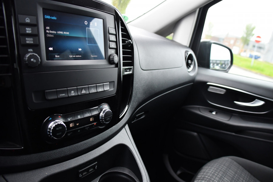 Mercedes-Benz Vito 119 CDI L2 PB Edition Cruise, Camera, Carplay, 190pk, LED, Stoelverwarming, Clima, Standkachel, Multimedia, Uniek!
