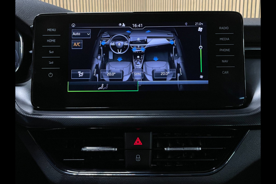Škoda Kamiq 1.0 TSI Active|TREKHAAK|ACC|ANDROID AUTO|APPLE CARPLAY|CLIMATE CONTROL|DIGITAL COCKPIT|STOELVERWARMING|PDC V+A|LMV|