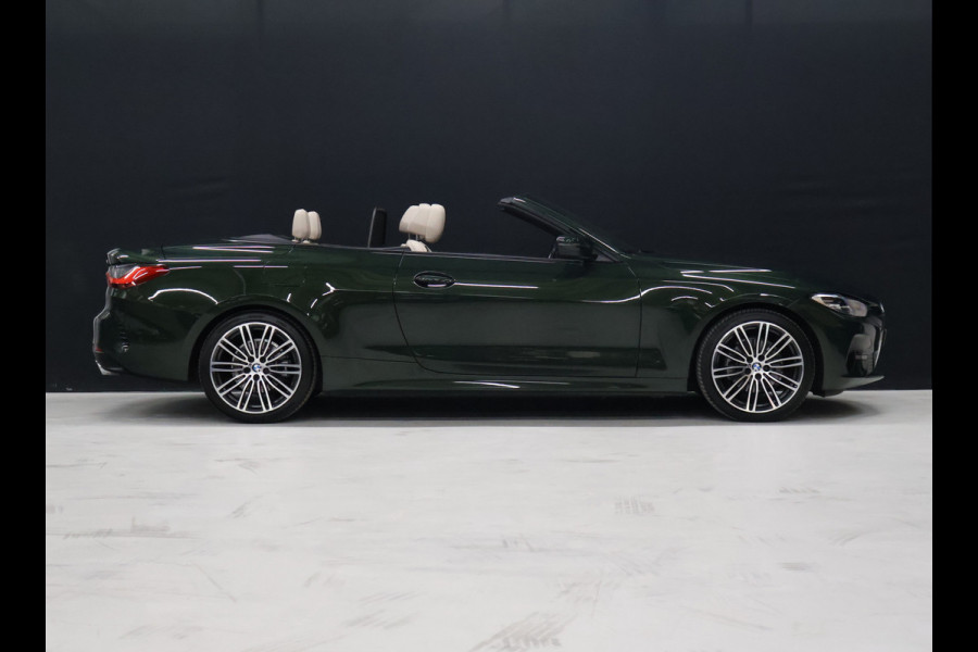 BMW 4 Serie Cabrio 420i High Executive [NEKVERWARMING, CAMERA, APPLE CARPLAY, ANDROID AUTO, MEMORY SEATS, VOL LEDER, M VELG, SPORTSTOELEN, NIEUWSTAAT]