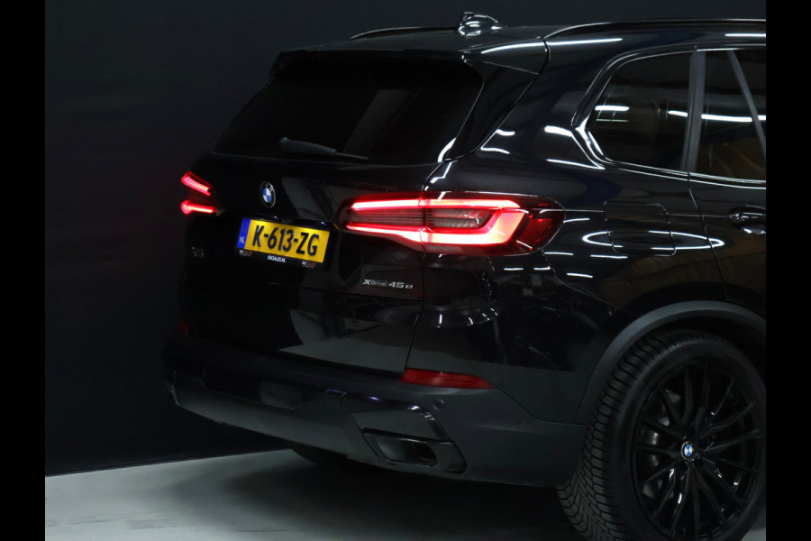 BMW X5 xDrive45e High Executive [SCHUIFDAK, HARMAN KARDON, 360° CAMERA, APPLE CARPLAY, TREKHAAK, LUCHTVERING, ANDROID AUTO, MEMORY SEATS, SFEERVERLICHTING, NIEUWSTAAT]