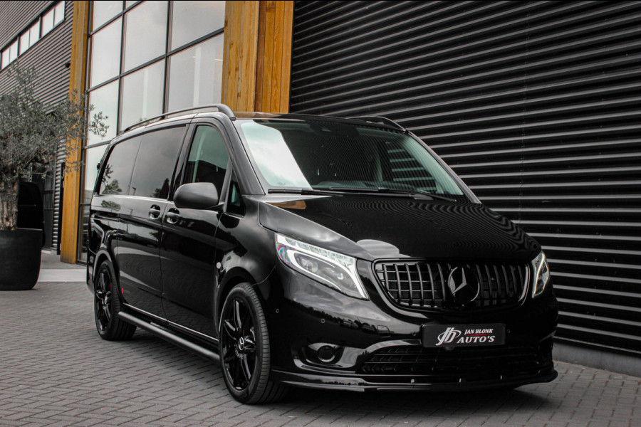 Mercedes-Benz Vito 119CDI 190PK LANG JB-EDITION FULL BLACK / AMG / SPOILER / VERLAGINGSVEREN / NAVIGATIE / SIDE- BARS FULL / NAVI