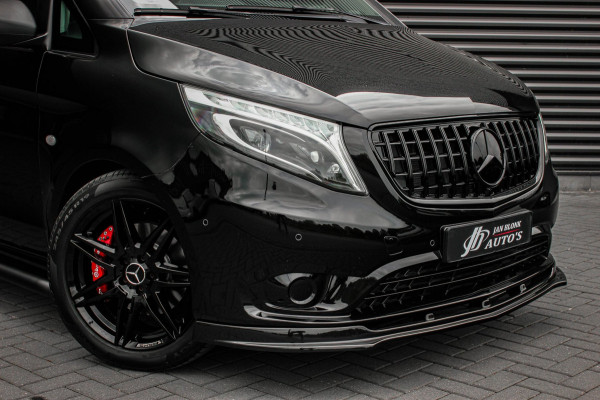 Mercedes-Benz Vito 119CDI 190PK LANG JB-EDITION FULL BLACK / AMG / SPOILER / VERLAGINGSVEREN / NAVIGATIE / SIDE- BARS FULL / NAVI