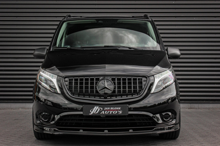 Mercedes-Benz Vito 119CDI 190PK LANG JB-EDITION FULL BLACK / AMG / SPOILER / VERLAGINGSVEREN / NAVIGATIE / SIDE- BARS FULL / NAVI