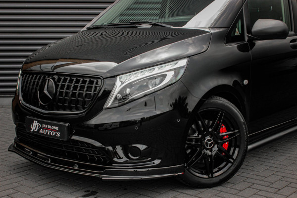 Mercedes-Benz Vito 119CDI 190PK LANG JB-EDITION FULL BLACK / AMG / SPOILER / VERLAGINGSVEREN / NAVIGATIE / SIDE- BARS FULL / NAVI