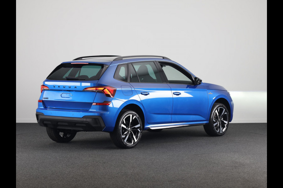 Škoda Kamiq 1.0 TSI Monte Carlo 115 pk | Verlengde garantie | Navigatie via App | Panoramadak | Parkeersensoren | Achteruitrijcamera | Adaptieve cruise controle