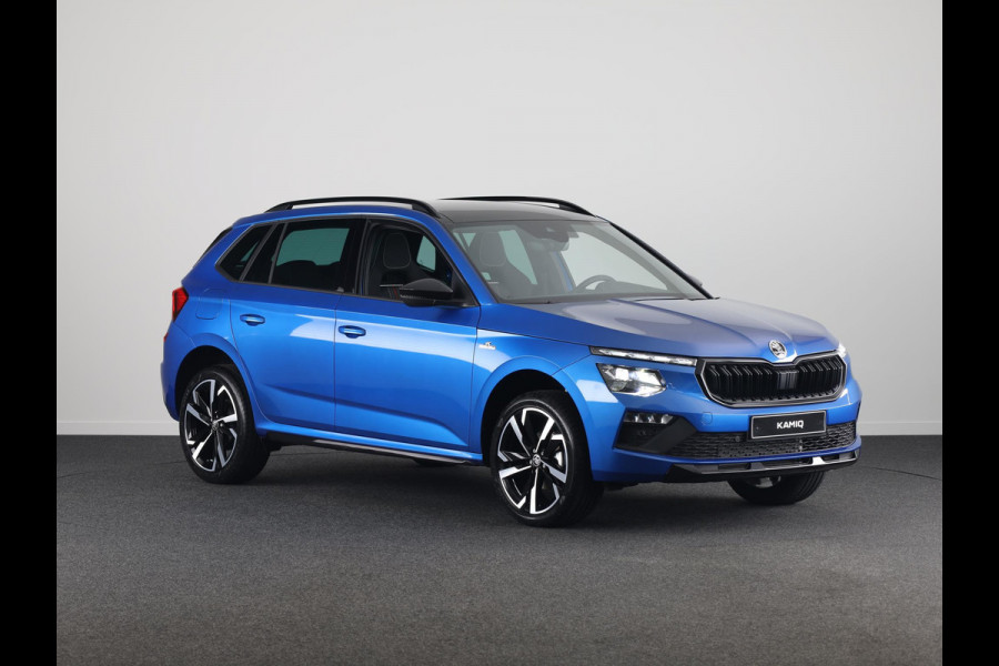 Škoda Kamiq 1.0 TSI Monte Carlo 115 pk | Verlengde garantie | Navigatie via App | Panoramadak | Parkeersensoren | Achteruitrijcamera | Adaptieve cruise controle