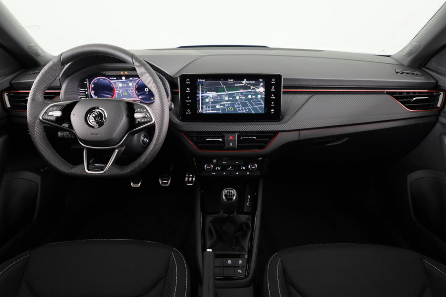 Škoda Kamiq 1.0 TSI Monte Carlo 115 pk | Verlengde garantie | Navigatie via App | Panoramadak | Parkeersensoren | Achteruitrijcamera | Adaptieve cruise controle