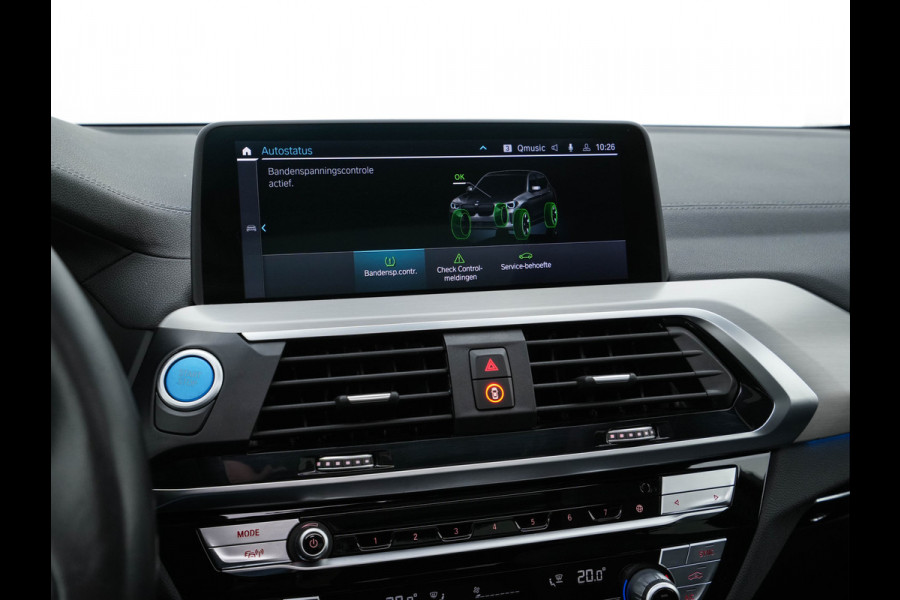 BMW iX3 Executive 80 kWh [ 3-Fase ] {SOH-98%} (INCL-BTW) Aut. *PANO | HEAD-UP | LEATHER | ADAPTIVE-CRUISE | FULL-LED | BLIND-SPOT | MEMORY-PACK | DIGI-COCKPIT | HEATED-COMFORTSEATS | KEYLESS | TOP-VIEW | DAB+ | TOWBAR | 19''ALU*