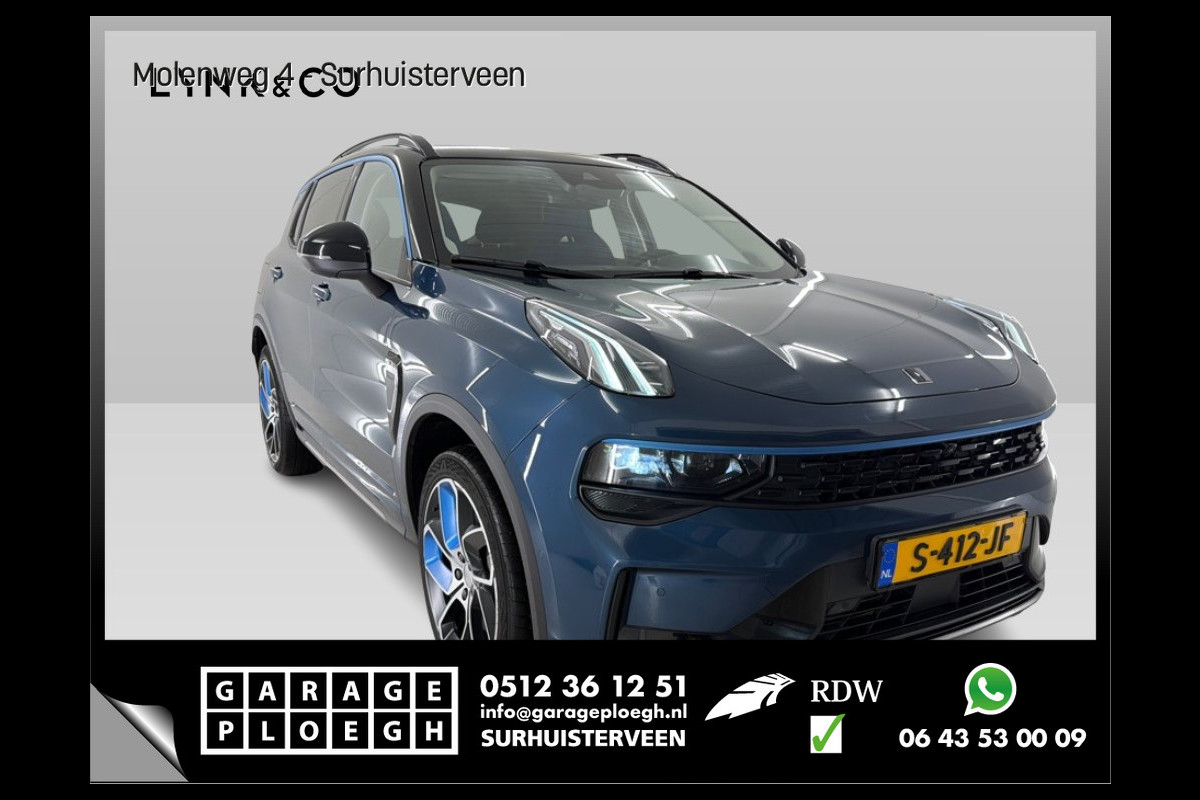 Lynk & Co 01 1.5 PHEV 262PK Adapt.Cruise 360° Cam Carplay Plug-in Stoelverw Vol opties!