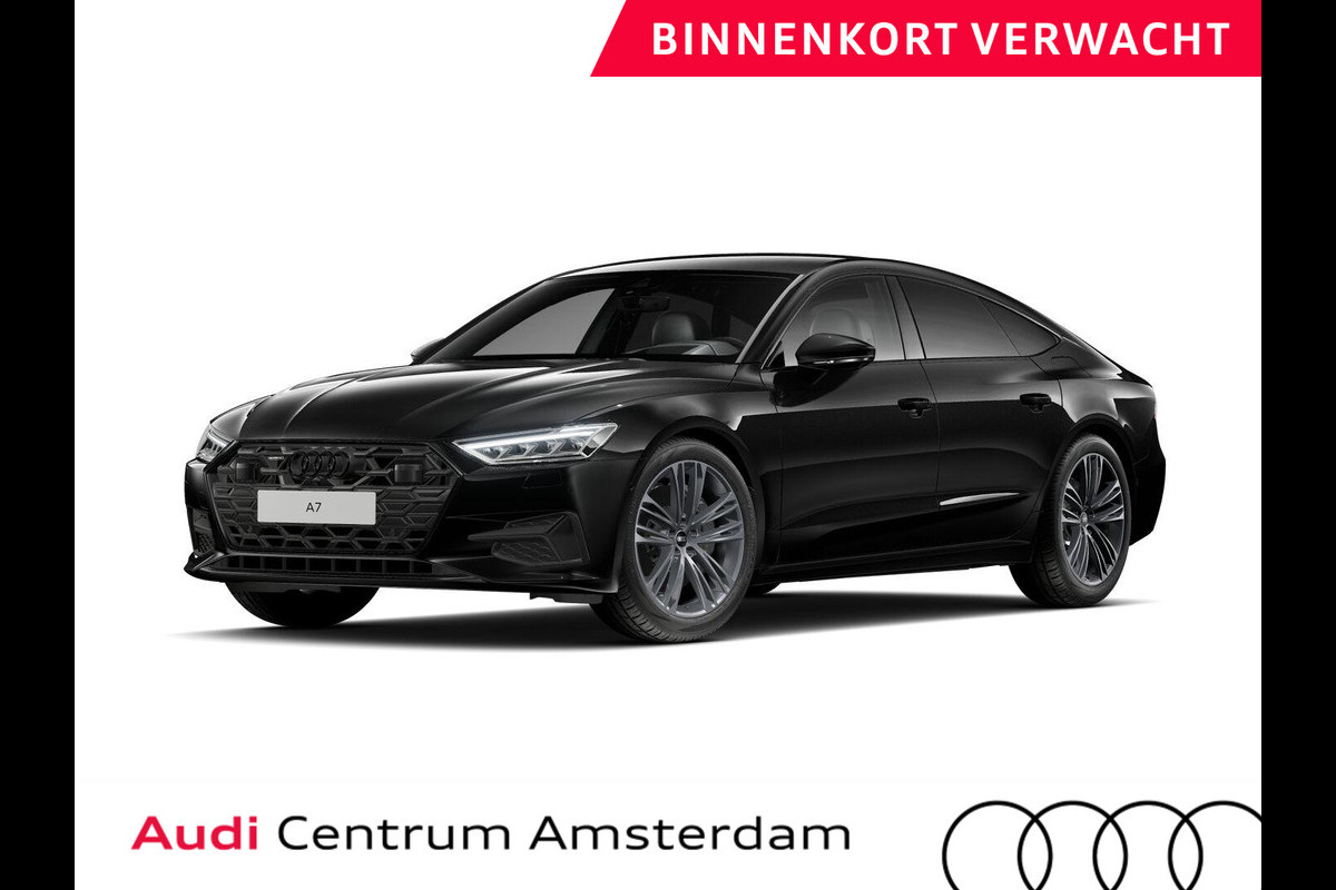 Audi A7 Sportback 50 TFSI e quattro Pro Line 299PK | Komt eind mei binnen| Wegklapbare trekhaak | Head up Display | 20 inch Lichtmetalen velgen | Verlengde garantie | Stoelverwarming