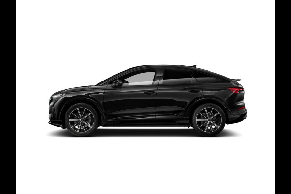 Audi Q4 Sportback e-tron 45 S edition Competition 82 kWh 286pk | Assistentiepakket plus | Optiekpakket zwart plus | Ambient lichtpakket | Stoelverwarming voor |