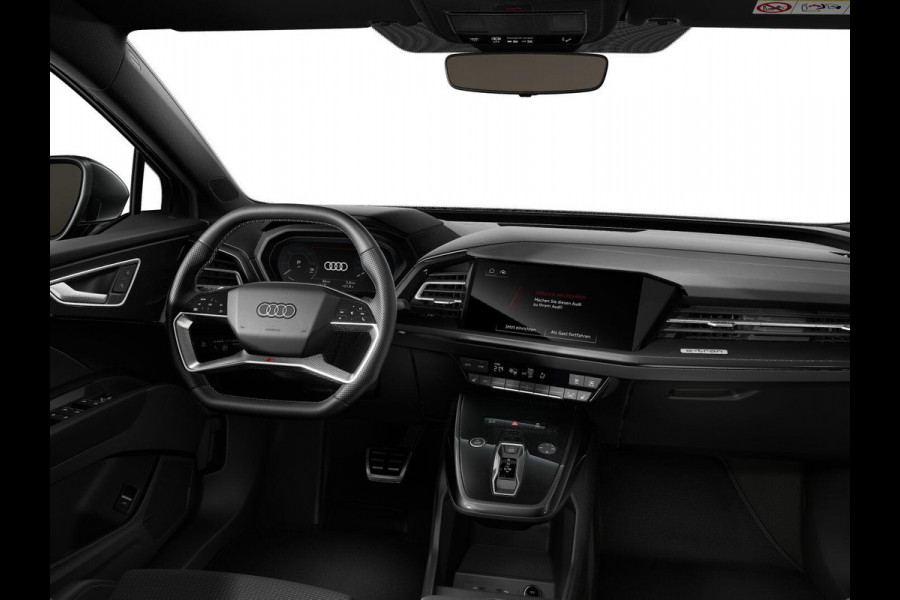 Audi Q4 Sportback e-tron 45 S edition Competition 82 kWh 286pk | Assistentiepakket plus | Optiekpakket zwart plus | Ambient lichtpakket | Stoelverwarming voor |