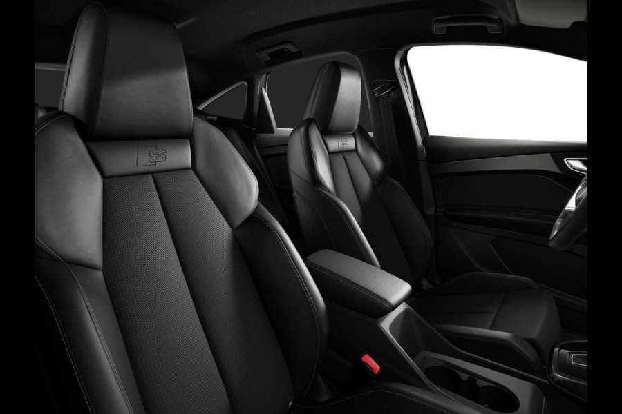 Audi Q4 Sportback e-tron 45 S edition Competition 82 kWh 286pk | Assistentiepakket plus | Optiekpakket zwart plus | Ambient lichtpakket | Stoelverwarming voor |