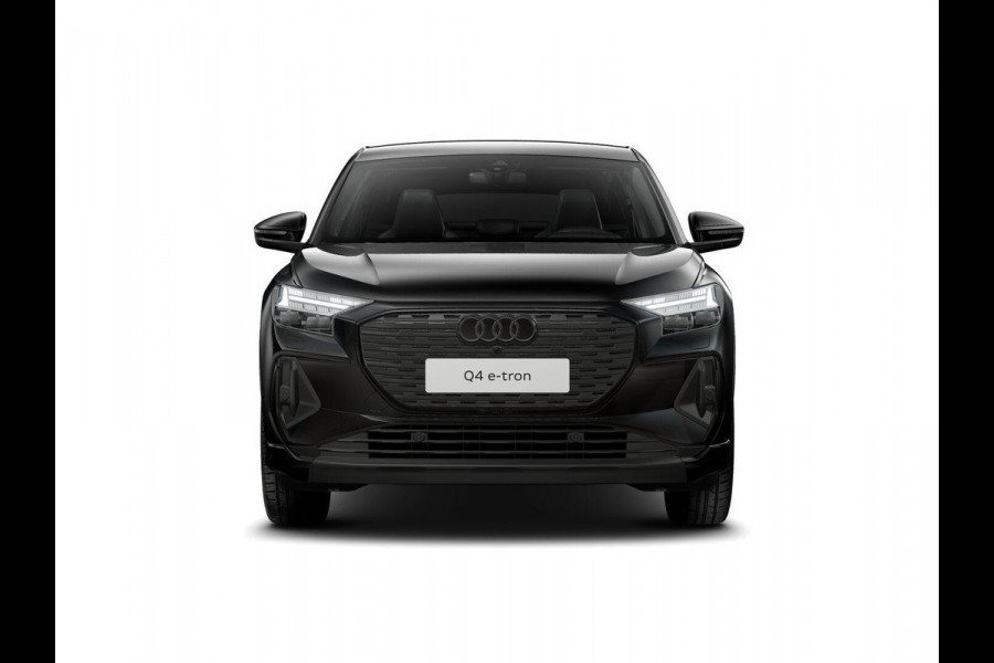 Audi Q4 Sportback e-tron 45 S edition Competition 82 kWh 286pk | Assistentiepakket plus | Optiekpakket zwart plus | Ambient lichtpakket | Stoelverwarming voor |