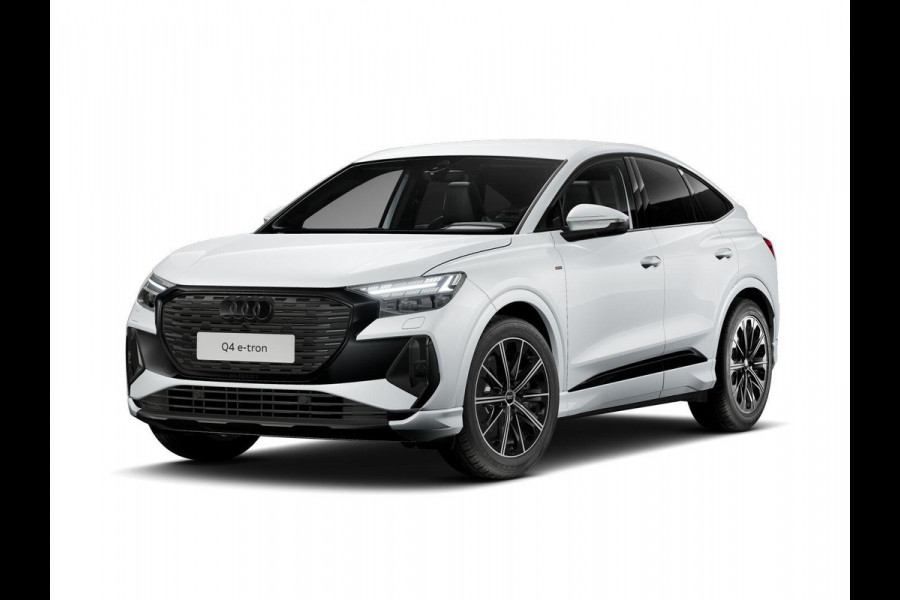Audi Q4 Sportback e-tron 45 S edition Competition 82 kWh 286pk | Wegklapbare trekhaak | Assistentiepakket plus | Trekhaak | Ambient lichtpakket | Optiekpakket zwart plus |