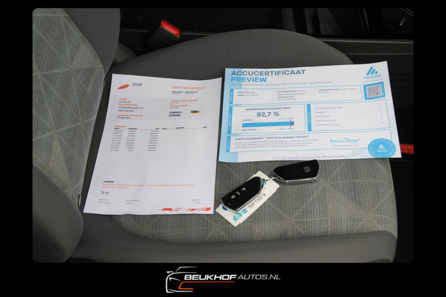 Volkswagen ID.3 Life 58 kWh Navi Carplay Adapt Cr Soh 92.7%