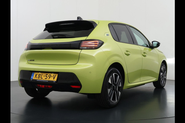 Peugeot e-208 EV Allure 51 kWh NIEUWE AUTO 8KM!| PEUGEOT GARANTIE T/M 05-2027| PARKEERSENSOREN VOOR + ACHTER| WARMTEPOMP| APPLE CARPLAY/ ANDROID AUTO| CRUISE CONTROL
