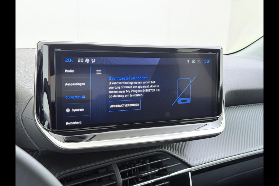 Peugeot e-208 EV Allure 51 kWh NIEUWE AUTO 8KM!| PEUGEOT GARANTIE T/M 05-2027| PARKEERSENSOREN VOOR + ACHTER| WARMTEPOMP| APPLE CARPLAY/ ANDROID AUTO| CRUISE CONTROL