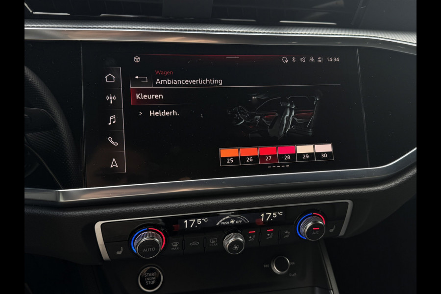 Audi Q3 Sportback 45 TFSI e S-line | Trekhaak | Camera | Chronosgrau | Matrix | Elektr. stoelen | Dodehoek | 1e eigenaar