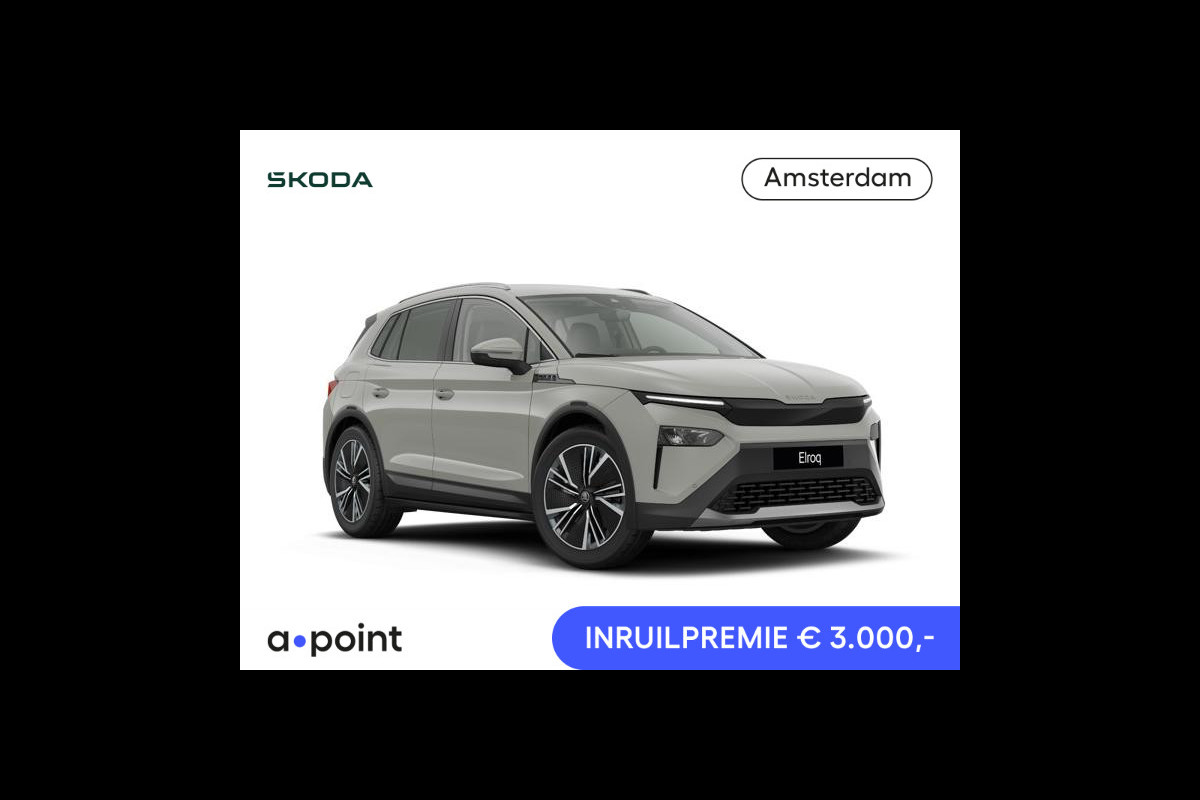 Škoda Elroq 85 Business Edition | elektr. achterklep | Matrix LED | Travel Assist | Stuur - en stoelverwarming | 20" lichtmetaal |