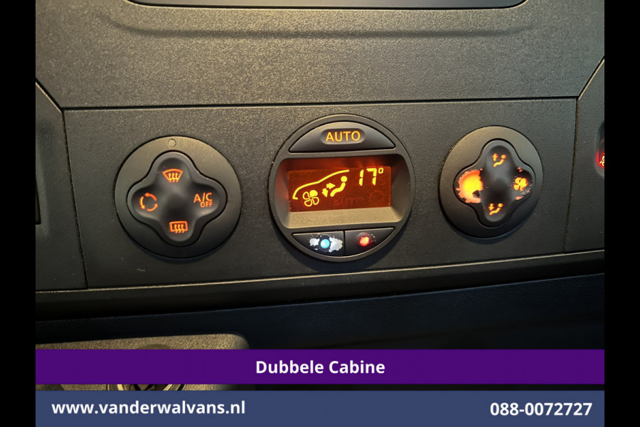 Opel Movano 2.3 Turbo 146pk L2H2 Dubbele cabine Euro6 Airco | Imperiaal | Omvormer | 2500kg Trekhaak | LM velgen Navigatie, Camera, Cruisecontrol, Parkeersensoren, 5-zits