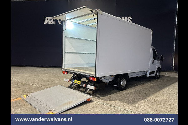 Peugeot Boxer 2.2 BlueHDi 141pk Bakwagen 435cm Lang Laadklep Euro6 Airco | 1085kg laadvermogen | Cruisecontrol Bijrijdersbank
