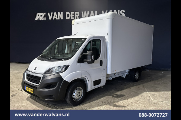 Peugeot Boxer 2.2 BlueHDi 141pk Bakwagen 435cm Lang Laadklep Euro6 Airco | 1085kg laadvermogen | Cruisecontrol Bijrijdersbank