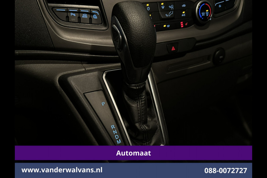 Ford Transit Custom 2.0 TDCI 131pk Automaat L2H1 Euro6 Airco | Xenon | Camera | Apple Carplay | LED | Adaptive Cruisecontrol | Trekhaak Android Auto, Stoelverwarming, Verwarmde voorruit, Dakdragers, Parkeersensoren, Bijrijdersbank, Achterklep