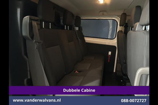 Ford Transit Custom 2.0 TDCI 131pk Automaat L2H1 Dubbele Cabine Euro6 Airco | 6-Zits | Camera | Navigatie | Apple Carplay Android Auto, Xenon, Cruisecontrol, Stoelverwarming, Verwarmde voorruit, Parkeersensoren, Achterklep